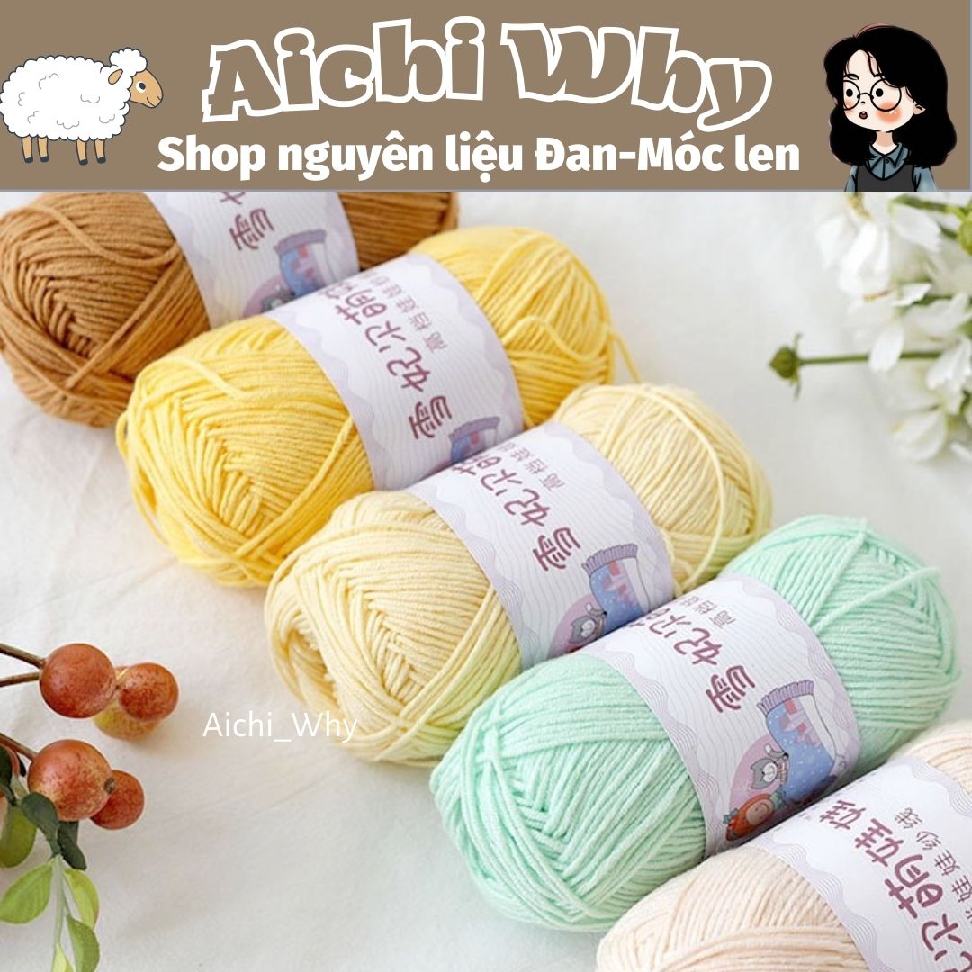 Len sợi baby yarn - 1.5mm