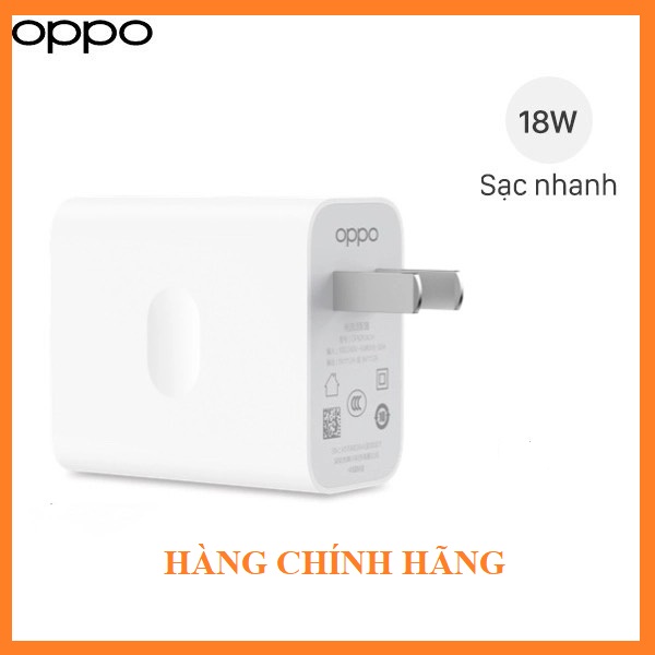 Cóc sạc, Củ sạc nhanh Oppo 18w zin bóc máy