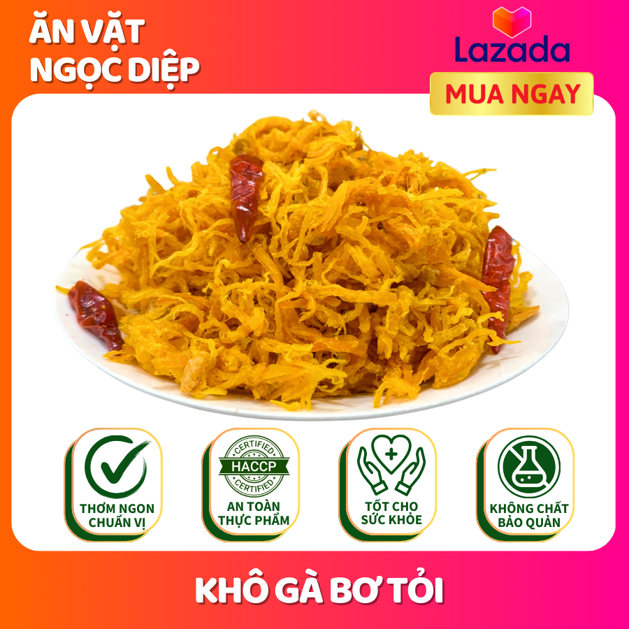 Khô gà bơ tỏi tân lộc phát