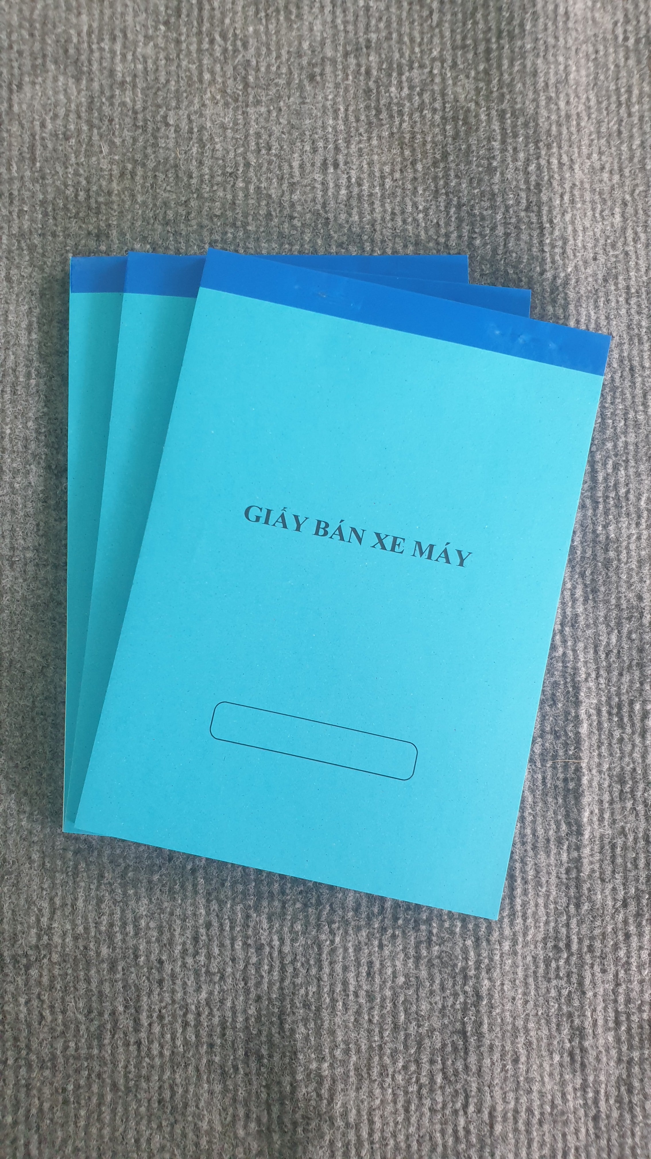 Giấy mua bán xe máy
