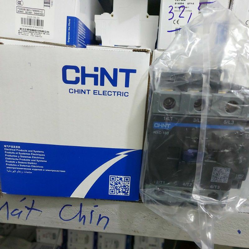 Khởi động từ chint nxc-100 100a 220v