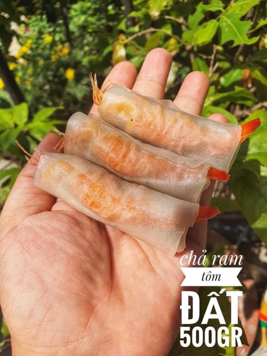 Chả ram tôm đất Bình Đình 500gr