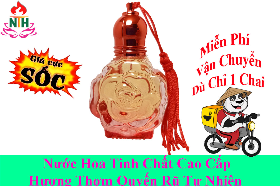 NƯỚC HOA TINH DẦU MẤU LĂN HOA HỒNG  CÓ THỂ XÔNG THƠM PHÒNG HOẶC LĂN DÙNG NHƯ NƯỚC HOA