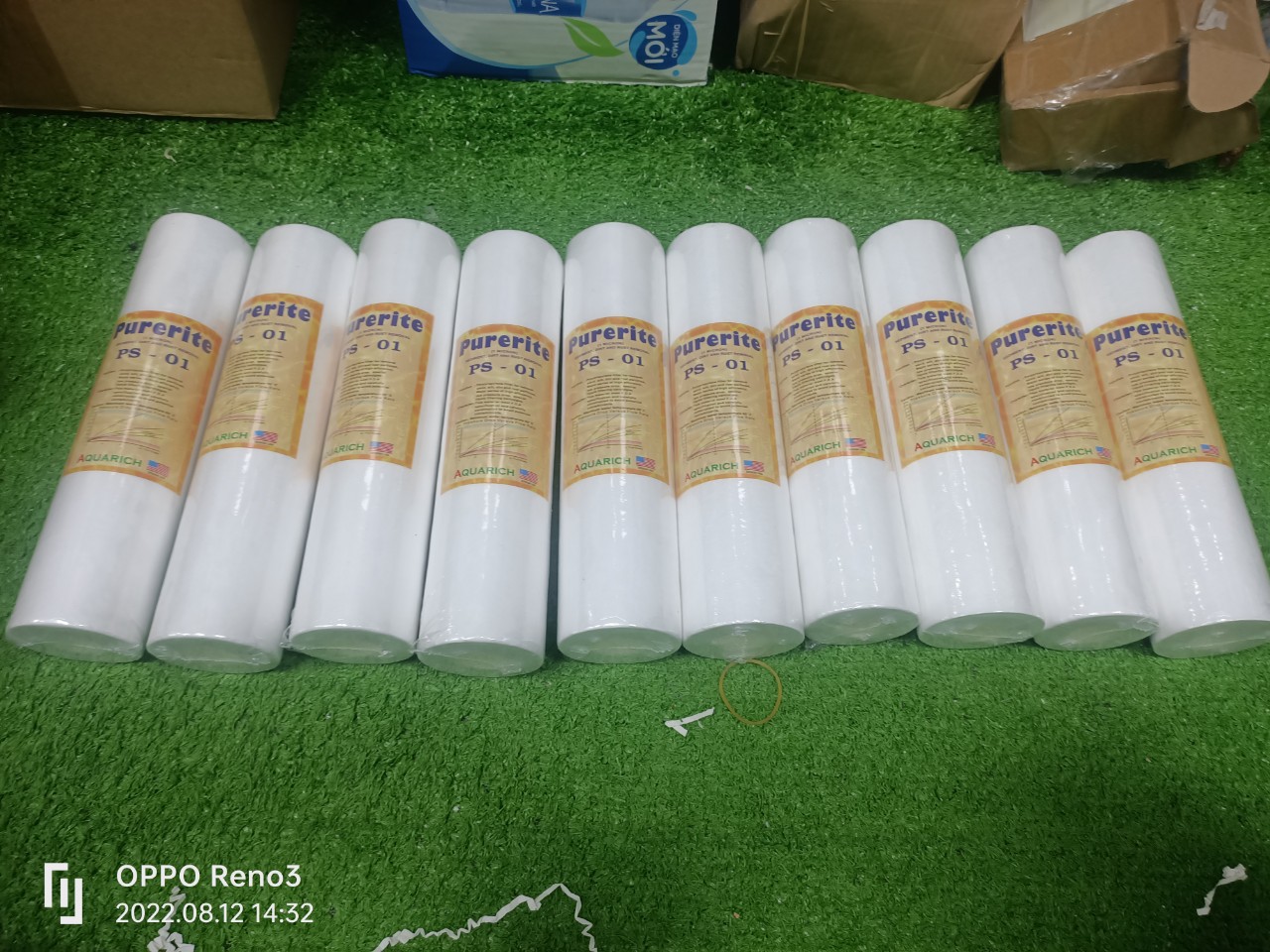 Combo 10 lõi lọc thô pp 10in - kích thước 1 micron
