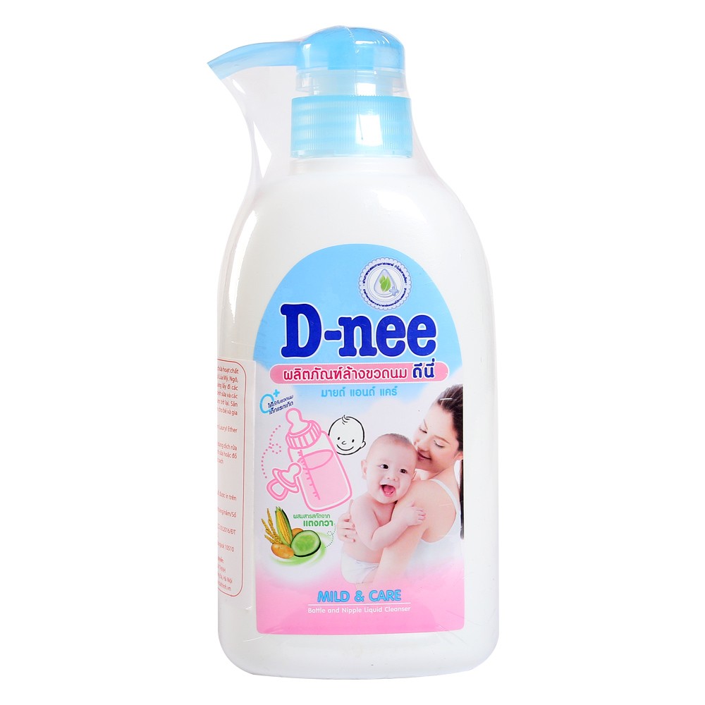 Nước rửa bình sữa dnee mild & care thái lan dung tích 500ml