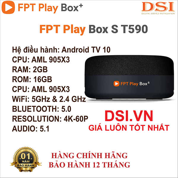 FPT Playbox 2021 Box S T590 Chính hãng