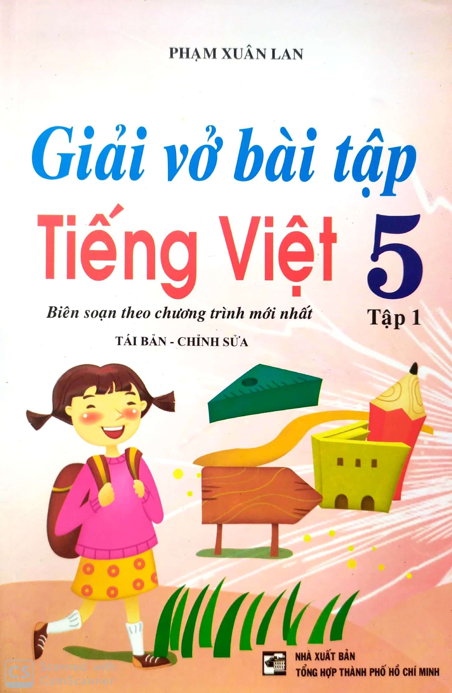 Giải vở bài tập Tiếng Việt 5/1