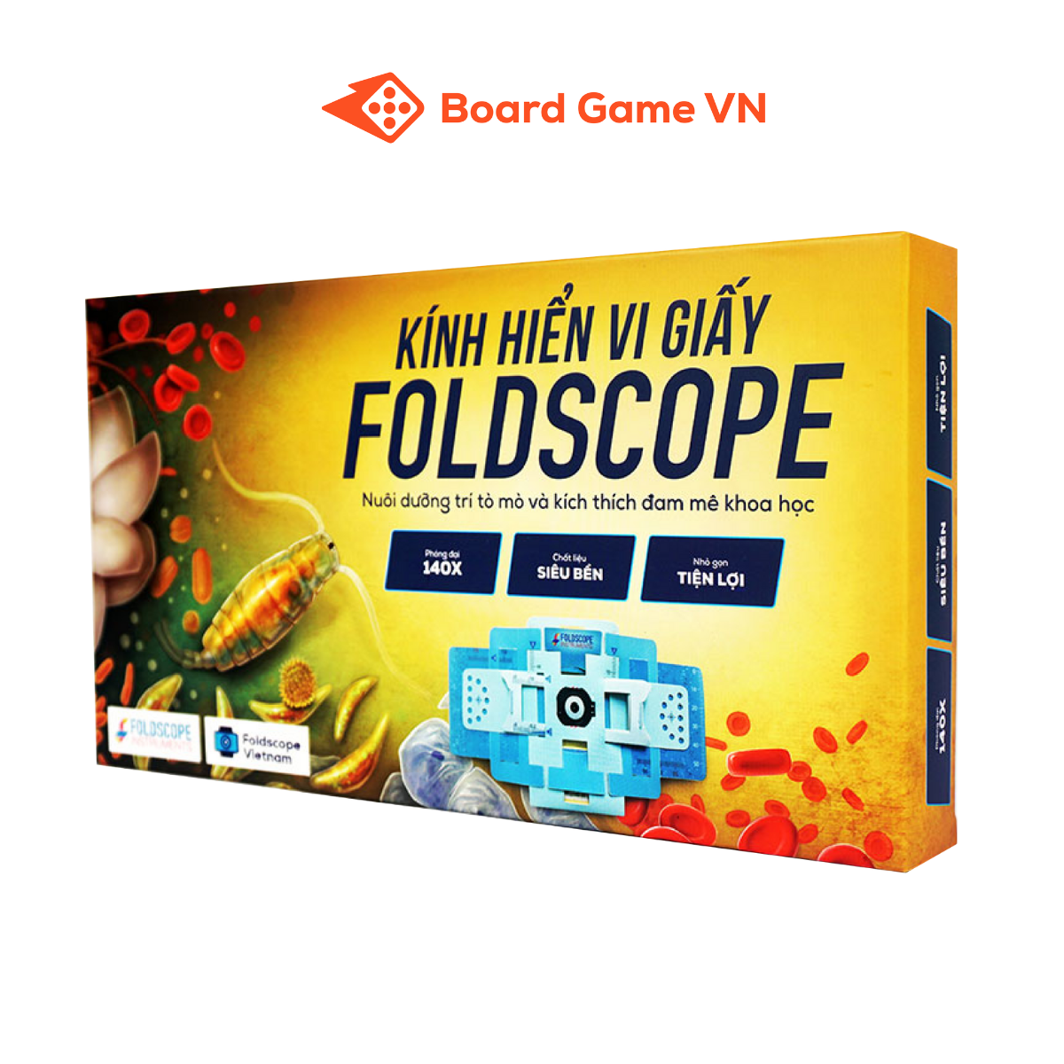 Kính Hiển Vi Giấy Foldscope - Khám phá vi thế giới diệu kỳ