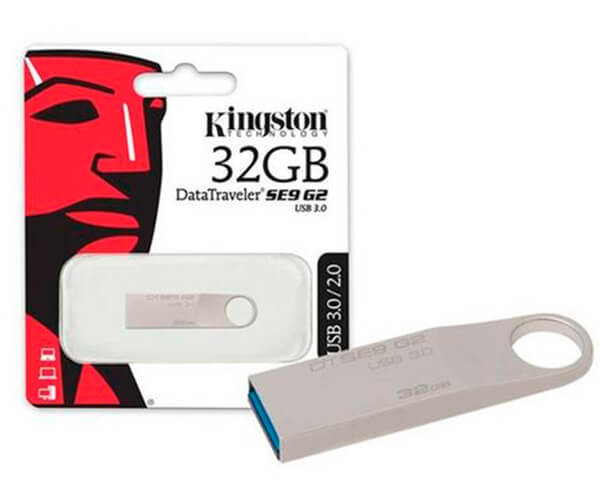 Usb kingston datatraveler se9 g2 3.0 - 32gb