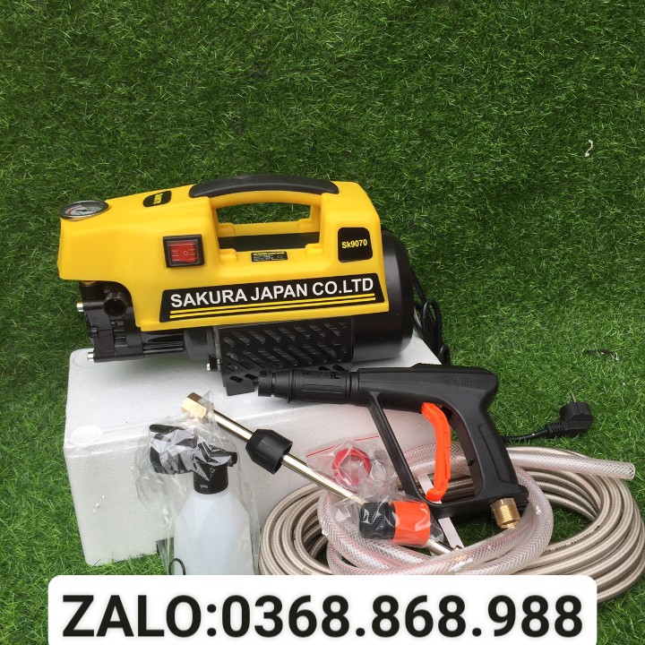 Máy rửa xe áp lực cao, máy rửa xe giá rẻ, máy rửa xe o to2501w