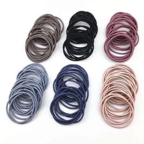 Thun cột tóc - set 3 dây màu ngẫu nhiên