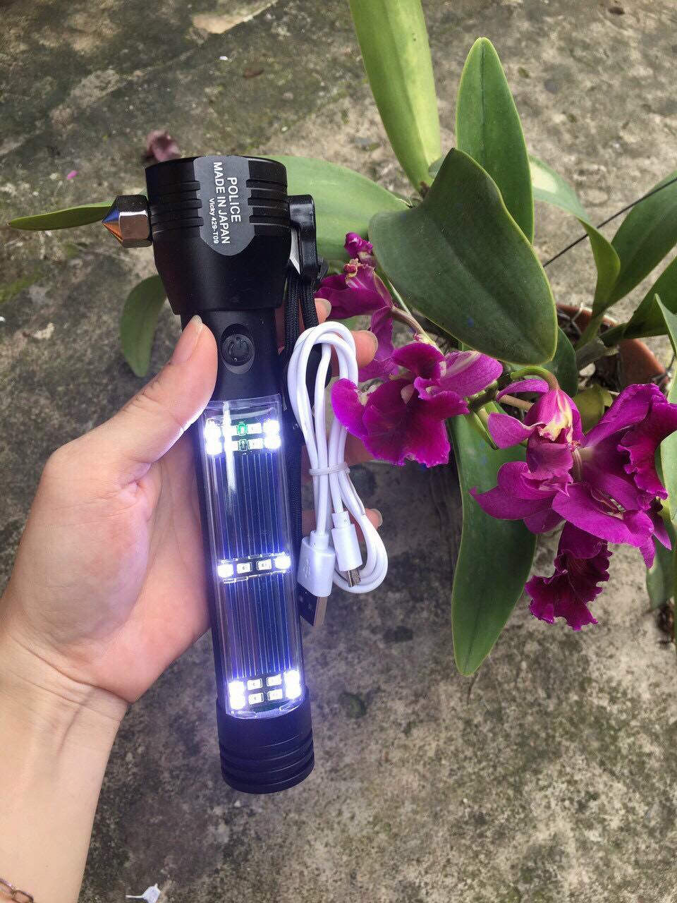 [HCM]Đèn pin POLICE made in japan (Cực Tốt)