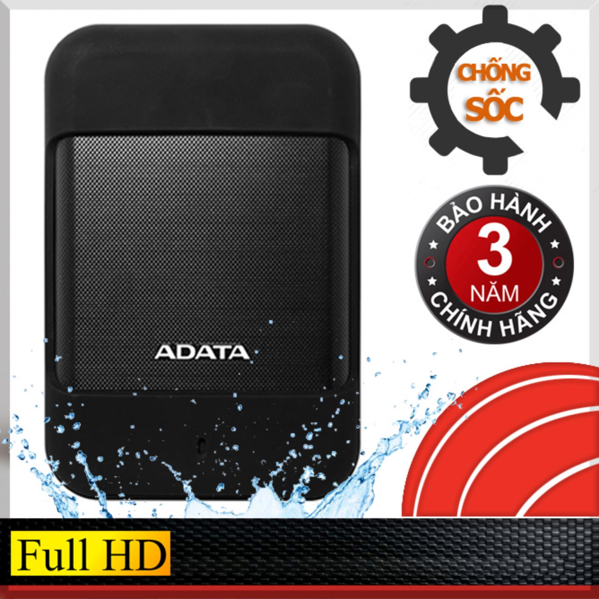 Ổ cứng di động chống sốc - chống nước 1tb hd700 adata