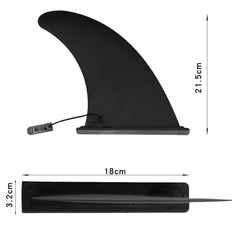 Fin sup/ fin, vây đuôi cho ván chèo sup - fin gài, fin vặn cho sup