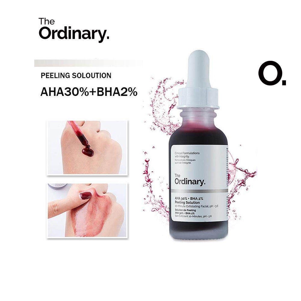 Tinh chất serum trị mụn serum The Ordinary peel Tinh chất tẩy tế bào chết The Ordinary AHA 30% + BHA 2% 30mL