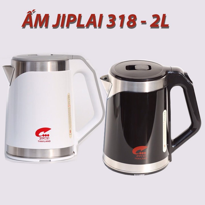 Ấm đun nước siêu tốc jiplai ekj-318 _ dung tích 2 lít