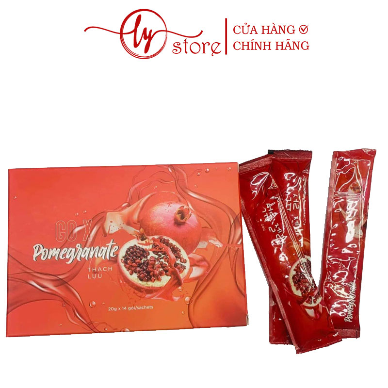 Thạch lựu collagen giảm cân matxicorp go x hàn quốc