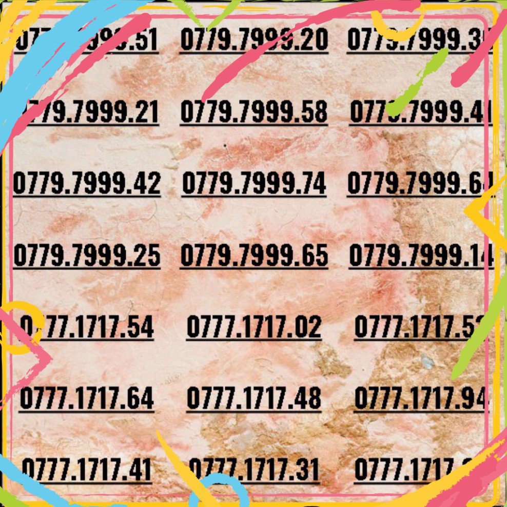 Sim phong thủy cực đẹp đã chọn lọc kĩ lưỡng