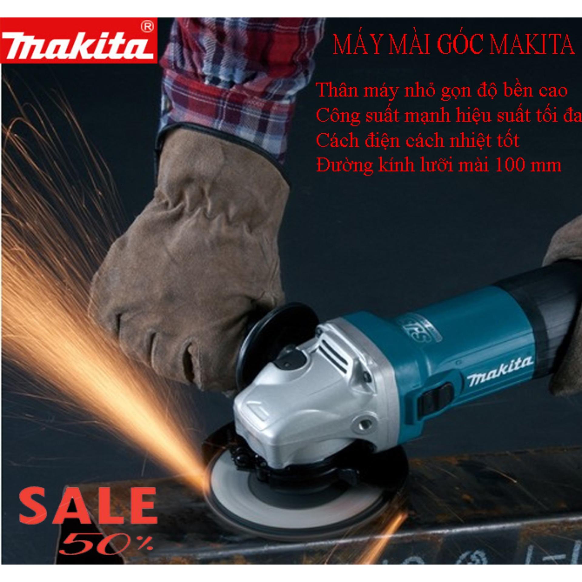 [HCM]( GIÁ GỐC) Máy mài góc cạnh máy mài cắt Makita 9556 - 100% đồng Máy mài sắt tường gỗ máy mài thông minh đa năng công suất mạnh mẽ (Tặng 1 Đĩa Mài )