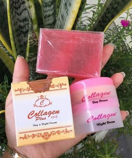 KEM COLLAGEN PLUS VIT E (TEM ĐỎ) dành cho da nám tàn nhang
