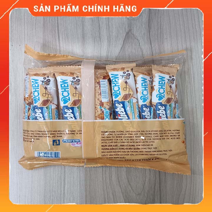 Kẹo mềm alpenliebe chew hương trà sữa đường đen