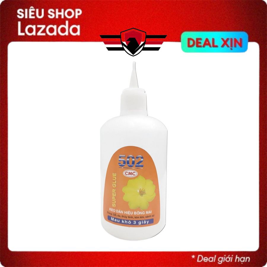 Keo 502 , Keo dán sắt, gỗ, keo siêu dính, keo dán giày dép đa năng 502 cao cấp - Huy Tưởng