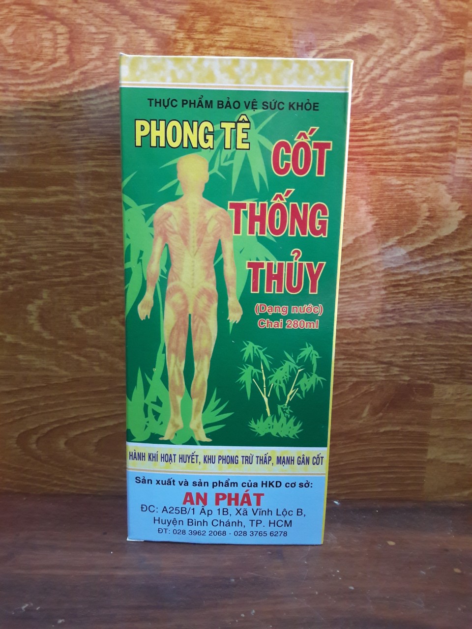 Phong tê thấp cốt thống thuỷ an phát