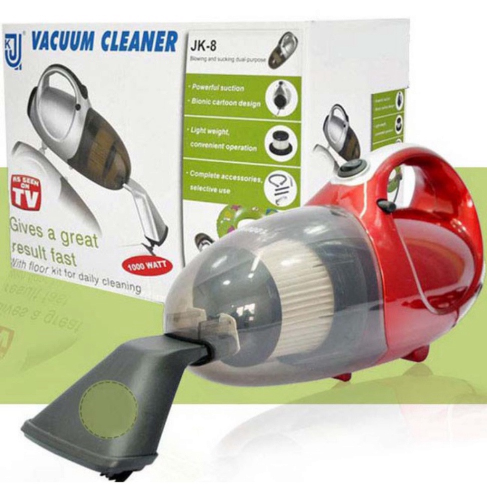 Máy hút bụi đa năng 2 chiều Hút và thổi nhiều đầu- Vacuum Cleaner JK8. 1000W .TTLV