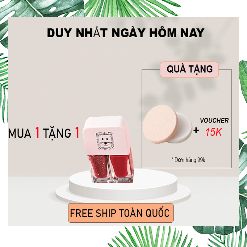 Sơn móng tay set 2 trong 1 lọ, (KHUYẾN MÃI 3 NGÀY) cực cute, siêu sang chảnh (BẢO HÀNH 1 ĐỔI 1) FREESHIP TOÀN QUỐC