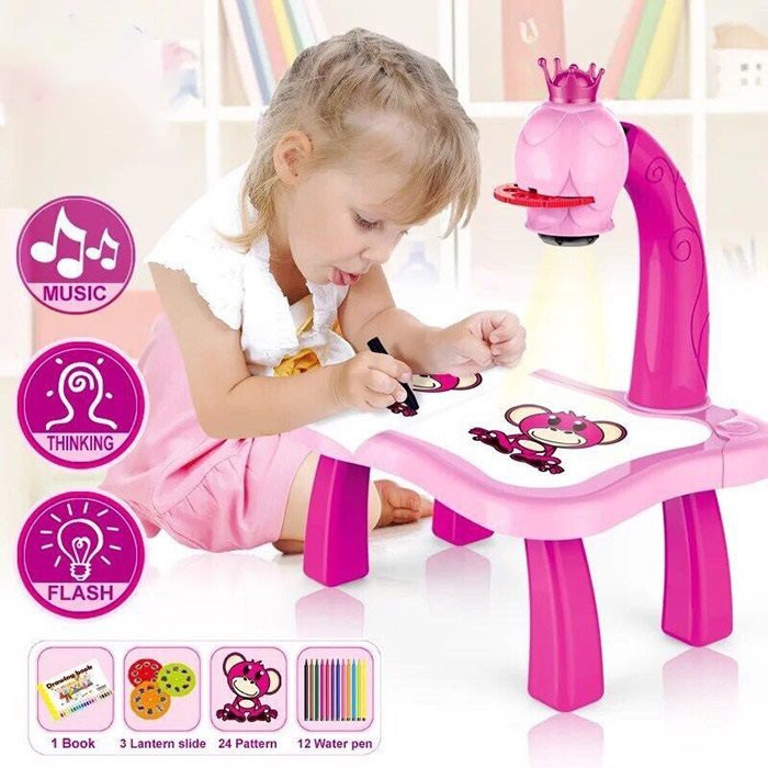Hcm]Bộ Bàn Đèn Thông Minh Chiếu Hình Tập Vẽ Cho Bé Học Vẽ | Lazada.Vn