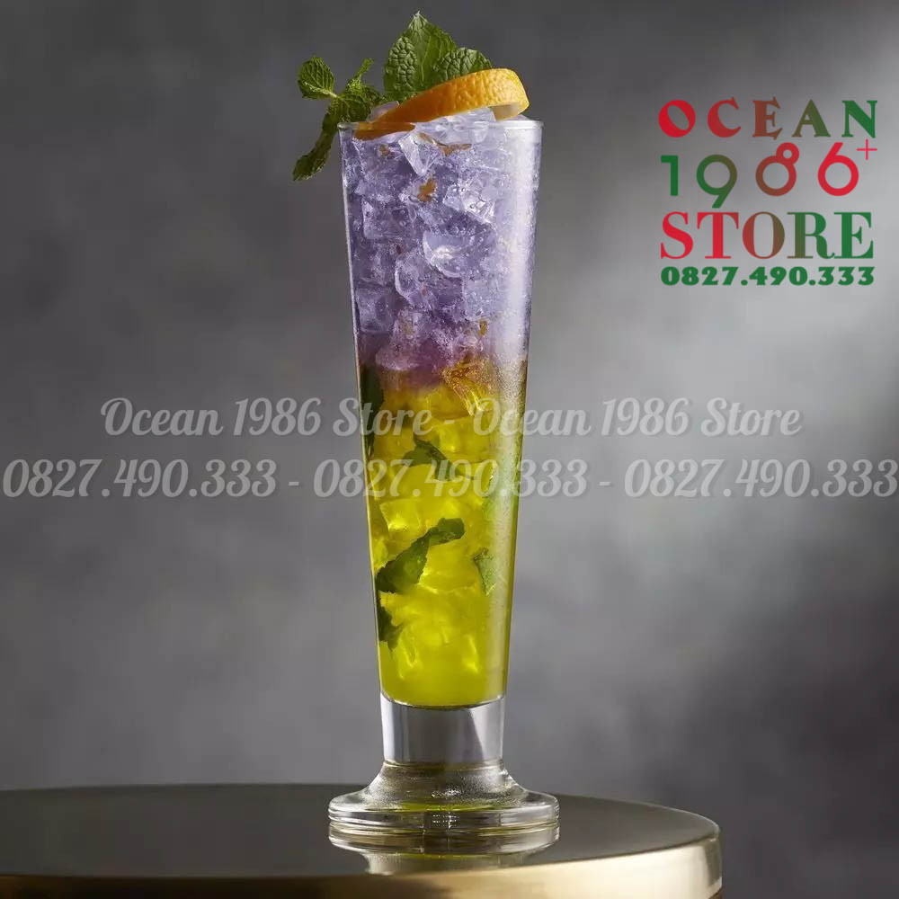 Bộ 6 Cốc Thủy Tinh Cao Viva Footed Ocean– B16315 – 420ml