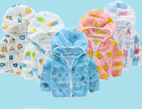 Áo chống nắng chống tia UV mẫu mới cho bé trai và bé gái