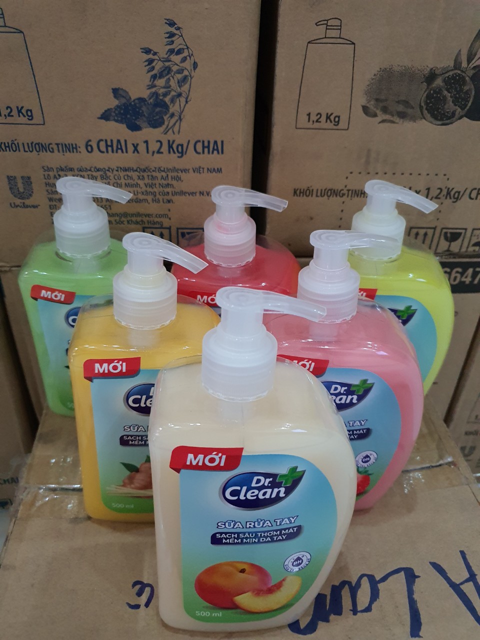 Nước rửa tay dr.clean 500ml