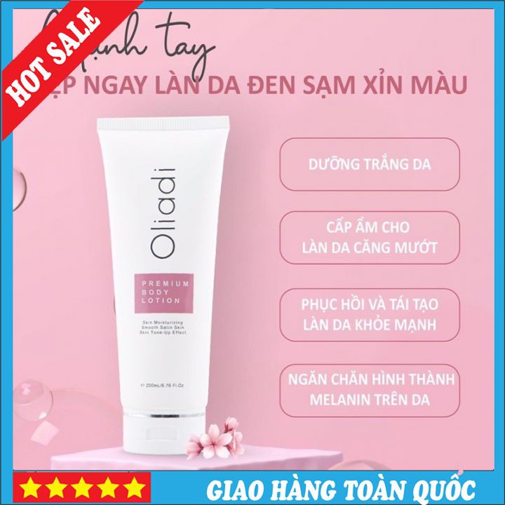 💖HOT SALE💖 Kem Body Oliadi Chính Hãng Dưỡng Da Trắng Sáng