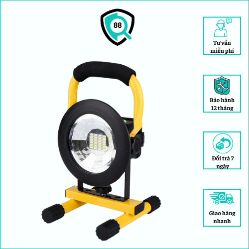 Đèn led 30w siêu sáng sạc điện 24 bóng led dạng đèn tròn