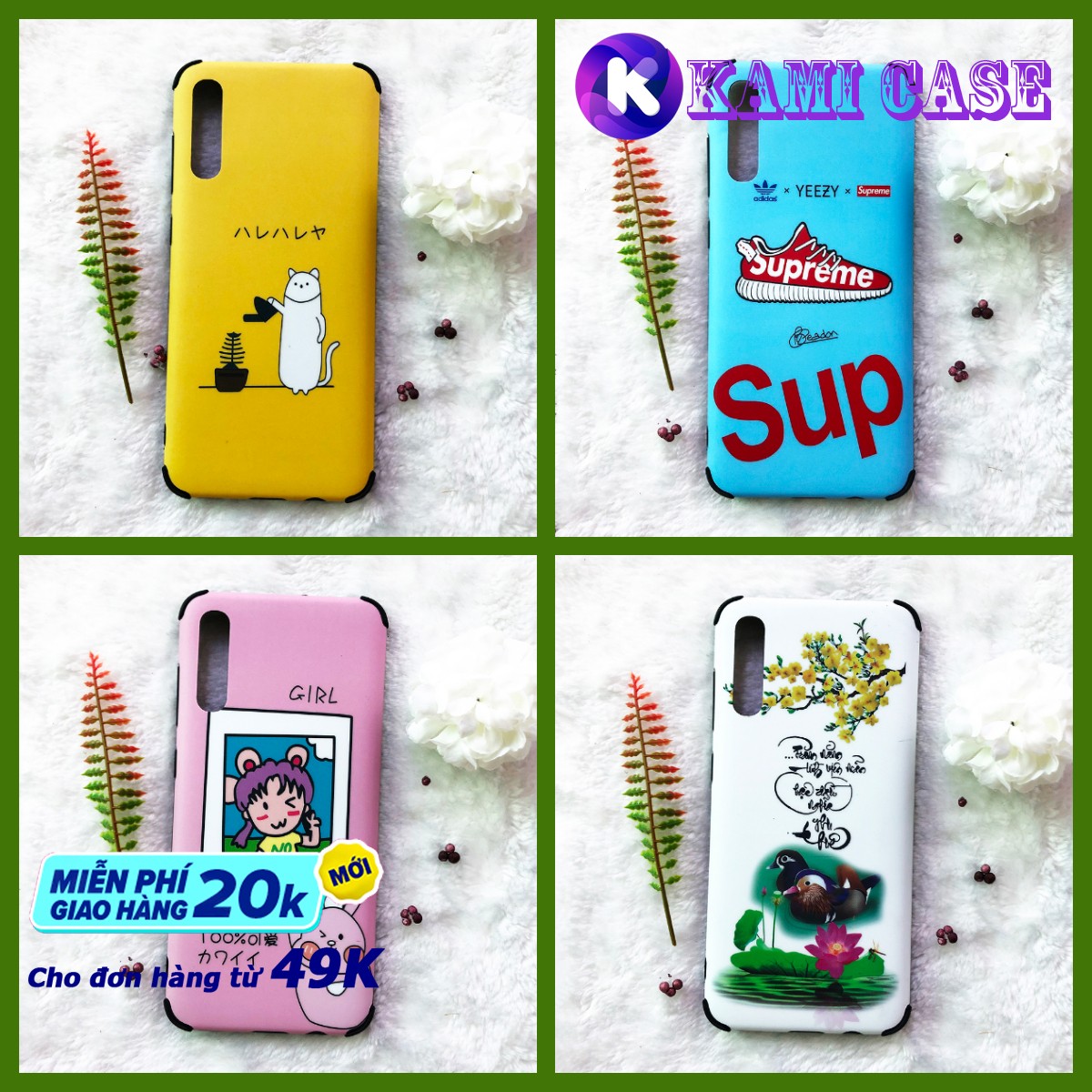 Ốp lưng samsung a70 imd chống sốc