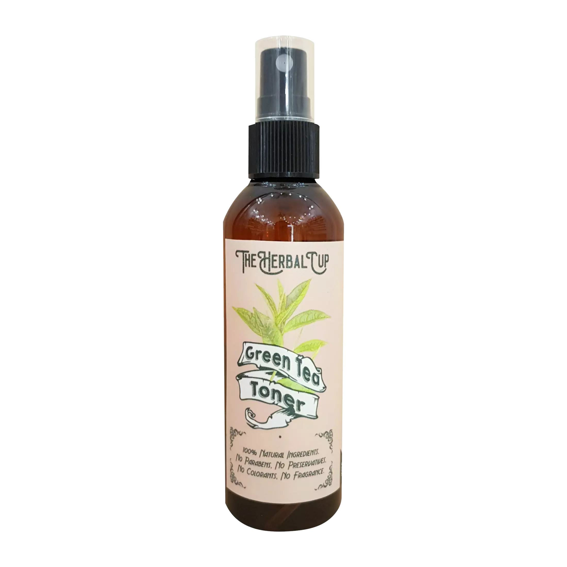Xịt cân bằng ẩm The herbal cup Toner sáng da, chống lão hóa trà xanh 100ml