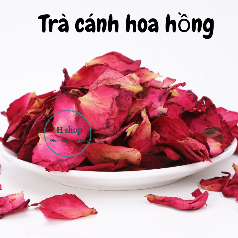 Trà cánh hoa hồng khô gói 50g