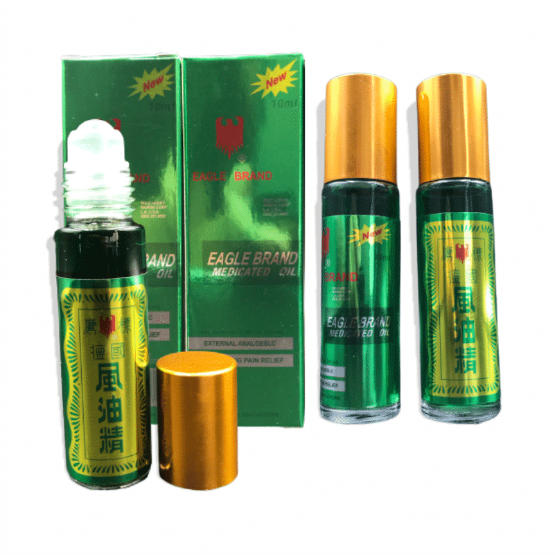 (Đ) COMBO 3 CHAI Dầu Gió Xanh Singapore 10ml Dạng lăn mẫu mới No Ratings