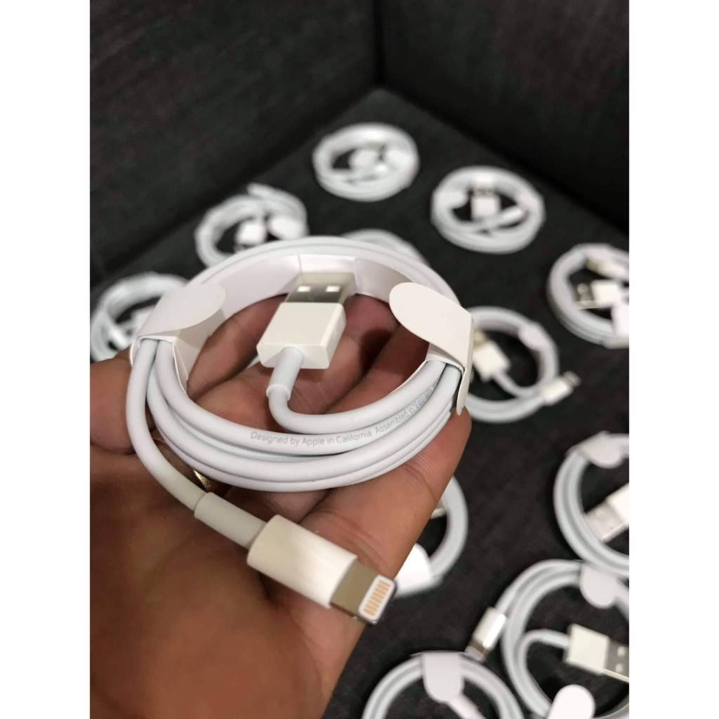 Dây cáp sạc iphone lightning chíp a12, chuẩn foxcom dùng cho các dòng iphone 5/6/7