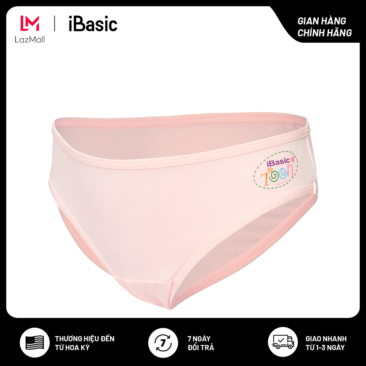 Quần lót hipster học sinh iBasic V115