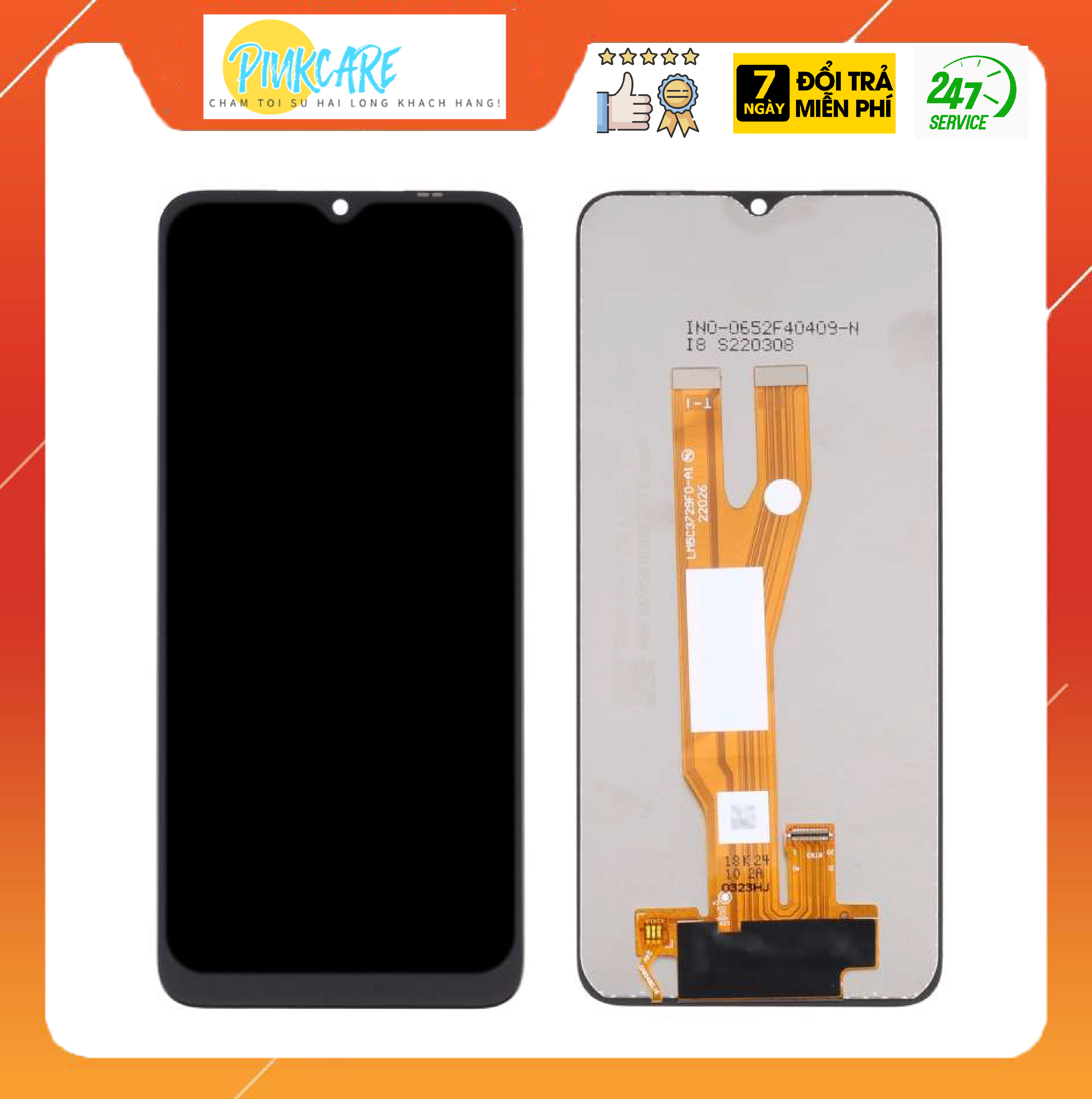 Màn hình zin new samsung a03 core