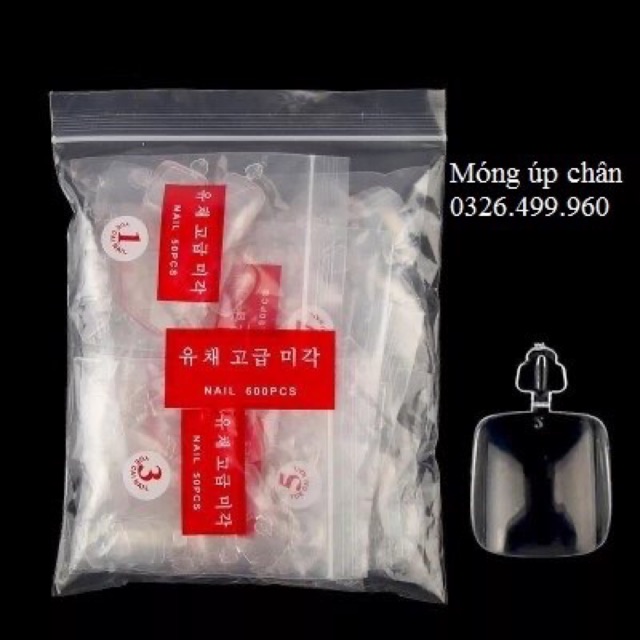 Móng úp móng nối chân tay nail