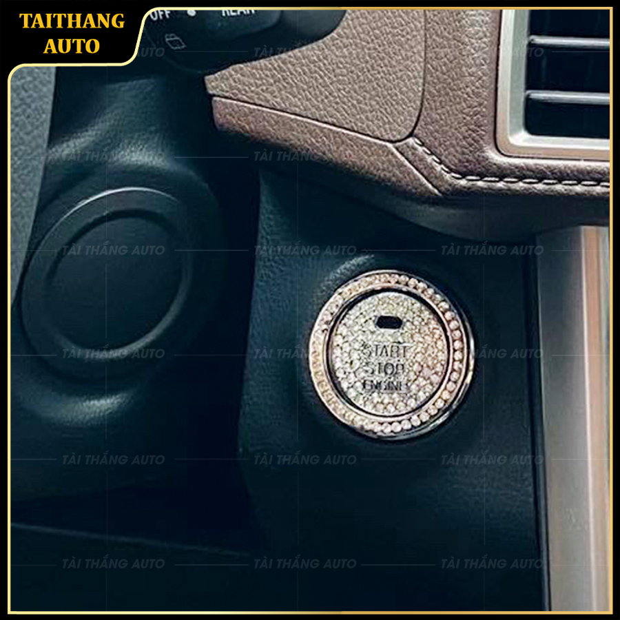 Bộ đính đá nội thất mitsubishi xpander, chất liệu đá cao cấp Swarovski , mạ viền crom không han gỉ , sang trọng