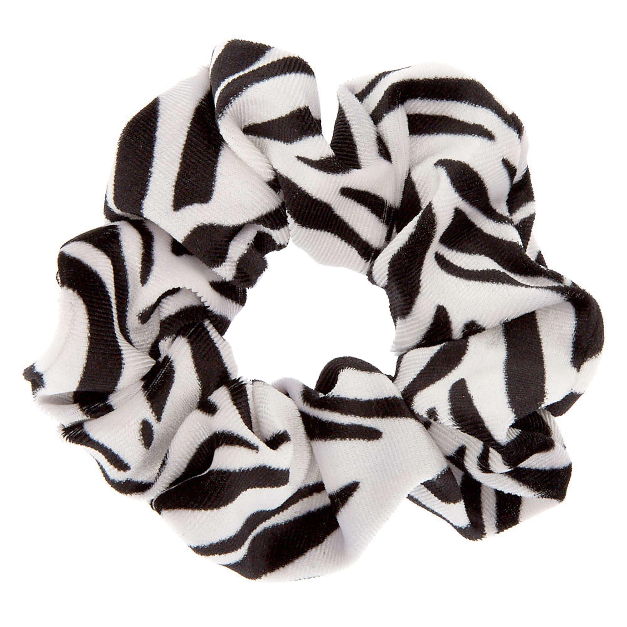 Dây buộc tóc Scrunchies ngựa vằn zebra hair tie SZEBRA