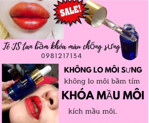 Dung dịch tan bầm ,chống sưng ,khóa màu js