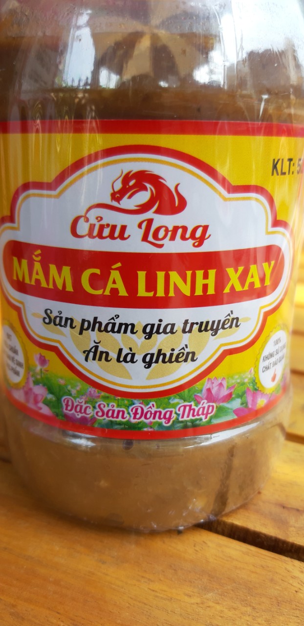 MẮM CÁ LINH XAY CƯU LONG 500GR