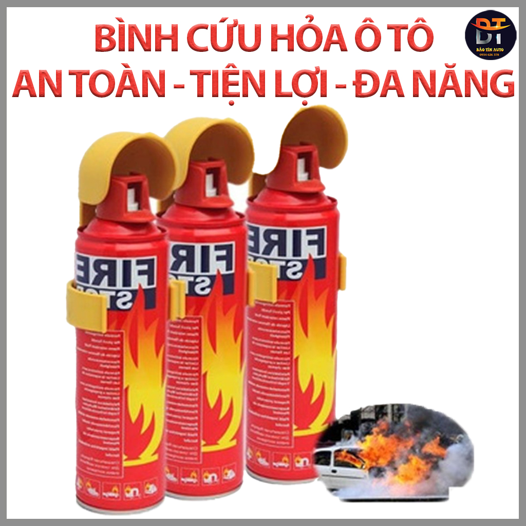 Bình cứu hỏa chứa cháy mini dành cho ô tô xe hơi