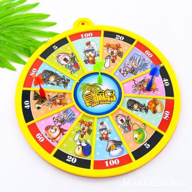 Bộ Đồ Chơi Phóng Phi Tiêu 2 Mặt ( Nam Châm An Toàn )