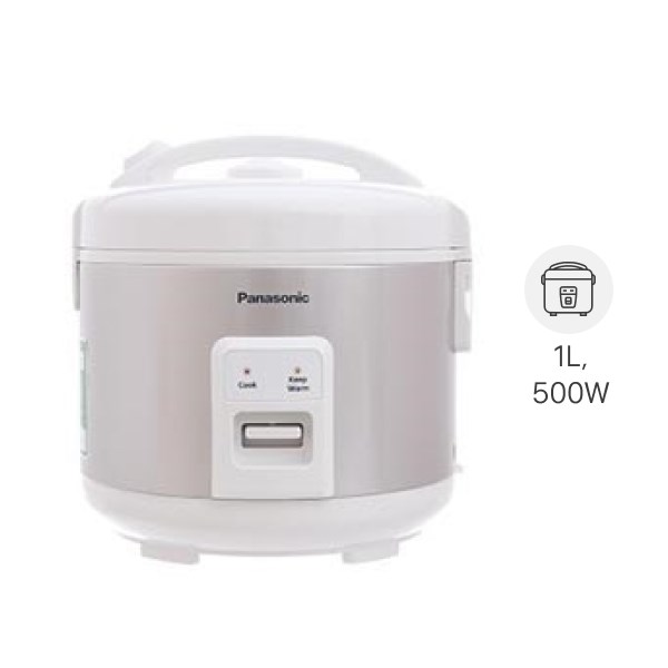Nồi cơm điện panasonic 1 lít sr-mvn107lra chính hãng-1 lít, số người ăn 2 - 4 người công suất:500 w bảo hành 12 tháng